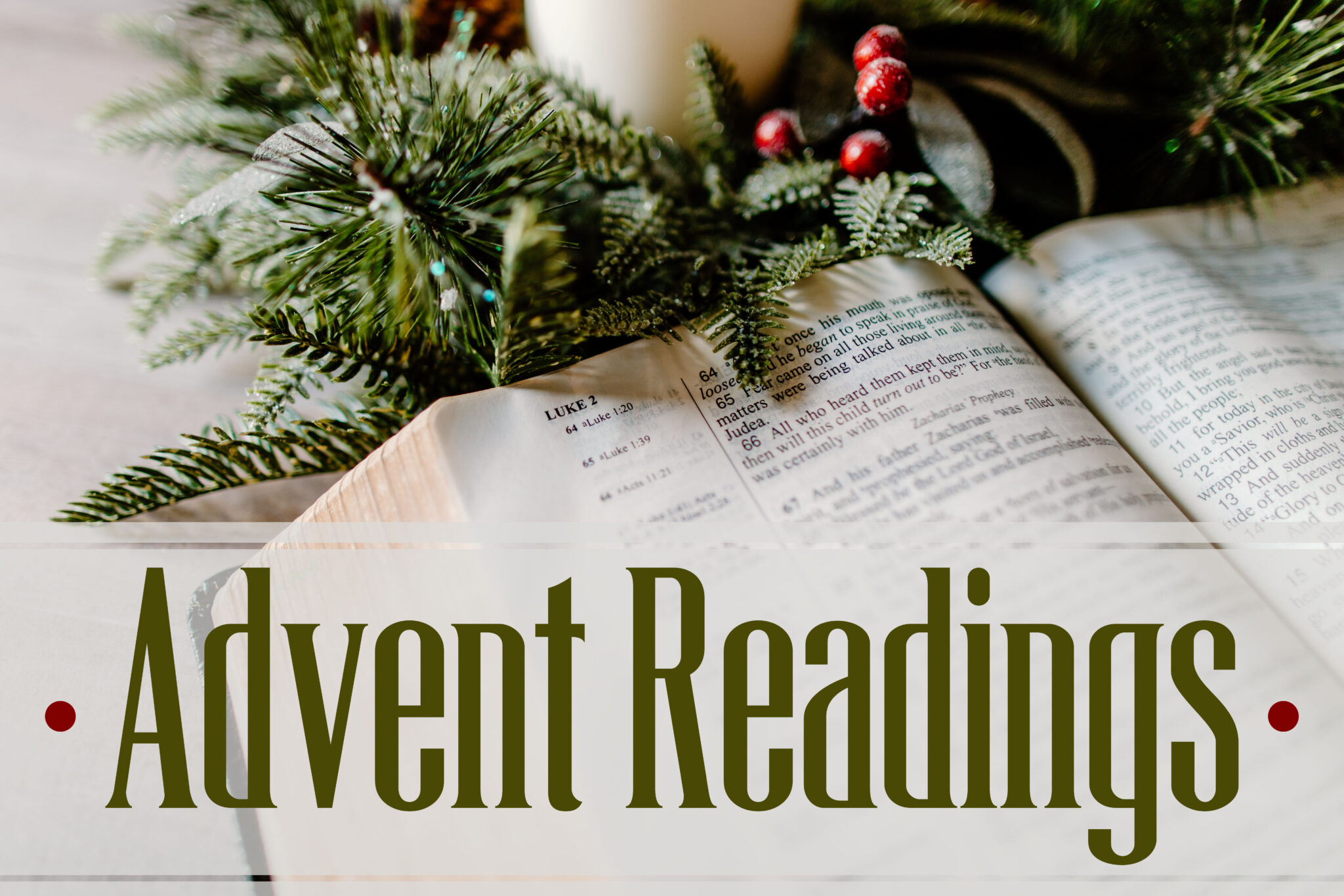 Advent Readings Year C 20242025 West Side Baptist Church of Topeka